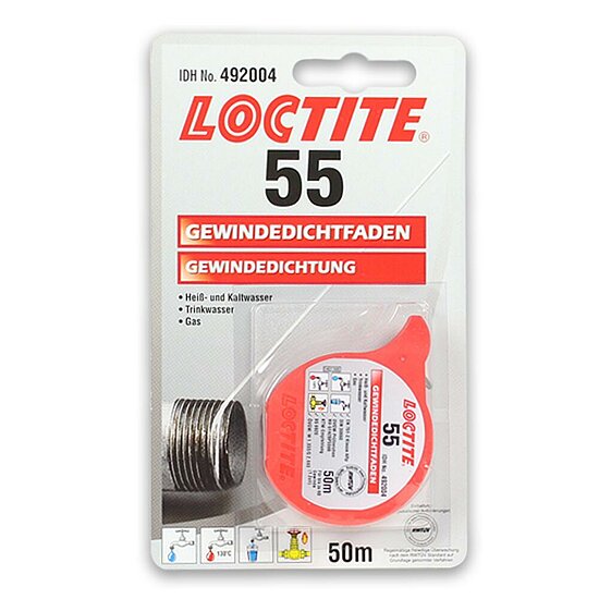 Gewindedichtfaden Loctite 55, 50m