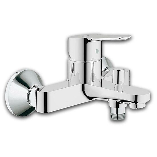 Wannenmischer GROHE Serie Bauedge, verchromt, Einhebelmischer