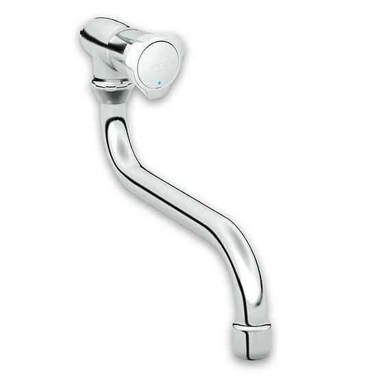 Wand-Auslaufventil GROHE Serie Costa, verchromt, schwenkbar, nur Kaltwasser