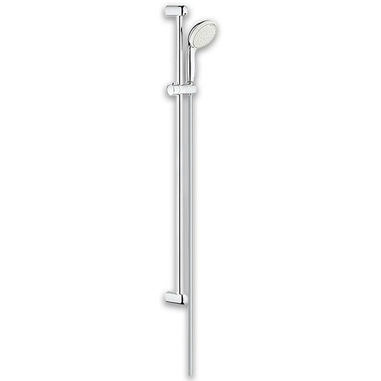 Brause-Set GROHE Serie Tempesta 100, verchromt, 2 Strahlarten, Brausestange 900mm