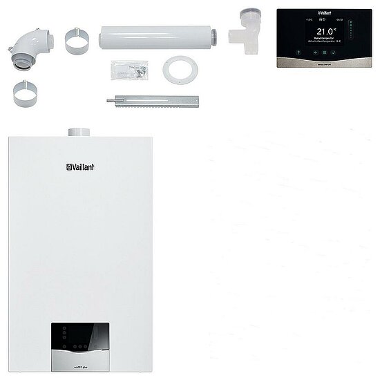 VAILLANT Paket 1.702 ecoTEC plus VC 10 CS/1-5, VRC 720, LAS starr