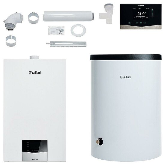 VAILLANT Paket 1.704 ecoTEC plus VC 15 CS/1-5, VRC 720,VIH R 120, LAS starr