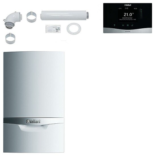 VAILLANT Paket 1.806 Mehrfachbel. 5er VC 206/5-5 E,VRT 380, inkl. Abgasleitung