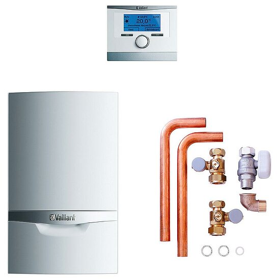 VAILLANT Paket 1.815 ecoTECplus 2er-Kask VC 266/5-5 LL, multiMATIC 700/6, Zubehör