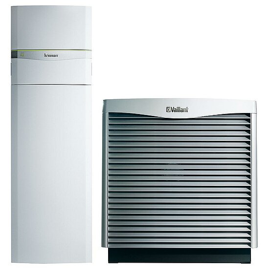 VAILLANT flexoCOMPACT exklusive (mit WW-Speicher) aroCOLLECT VWF 58/4 mit VWL 11/4 SA