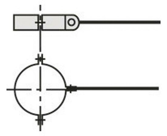 VAILLANT Rohrschelle für Wandbefestigung 125 mm (5 St.)