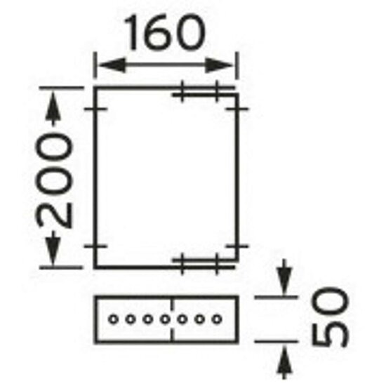 VAILLANT Verlängerung für Wandhalterung bis 300 mm. Edelstahl