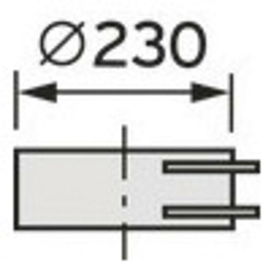 VAILLANT Klemmband DN 225/160 Edelstahl für Abgassystem Fassade DN 160