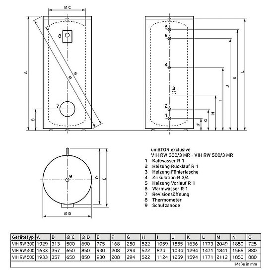 VAILLANT Wärmepumpen-Paket FlexoTHERM exclusive VWF 87/4 4.402 mit Regler