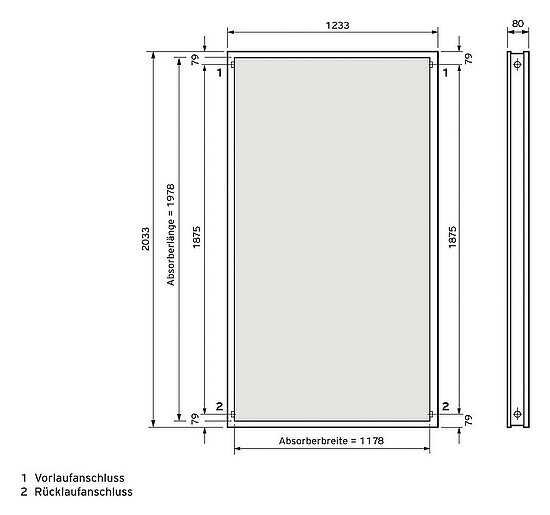 VAILLANT Paket 9.607/6 zur solaren Nachrüstung 3x VFK 155 V