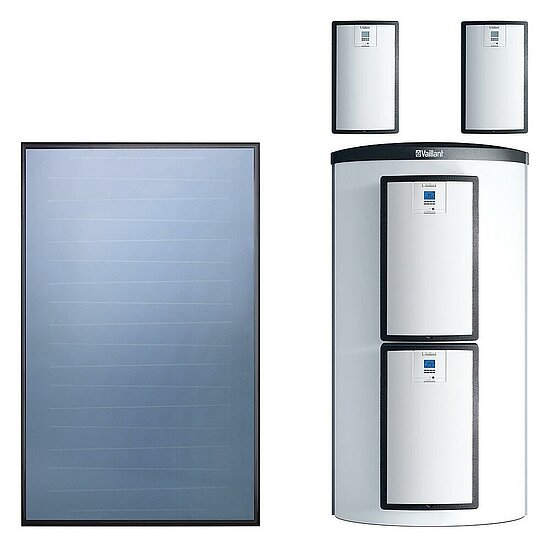 VAILLANT Solar Paket SHU 9.432/5 5 x VFK 145 V. VPS 800/3