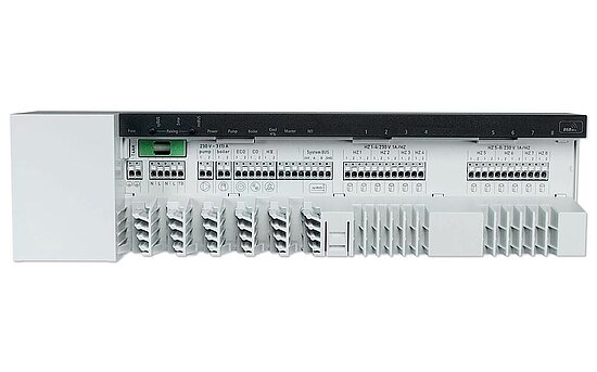 Basisstation Alpha 2 Funk-Empfänger 8 Zonen mit Ethernet für Stellantriebe 230 V, Möhlenhoff