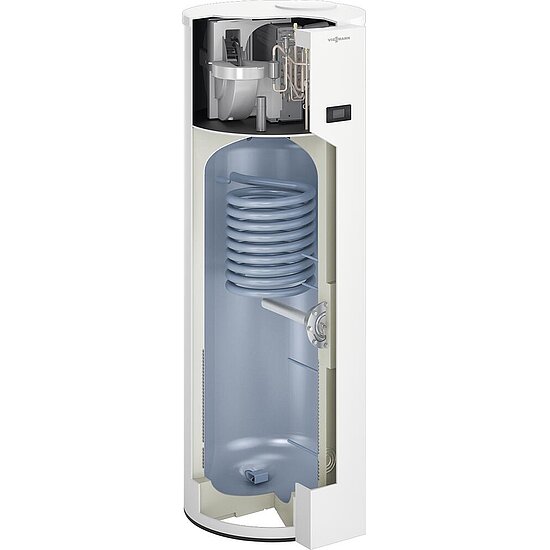 Warmwasser-Wärmepumpe Vitocal 262-A Typ T2H-ze Hybridvariante, Viessmann