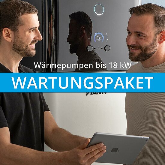 DAIKIN Wartungspaket Wärmepumpen bis 18 kW