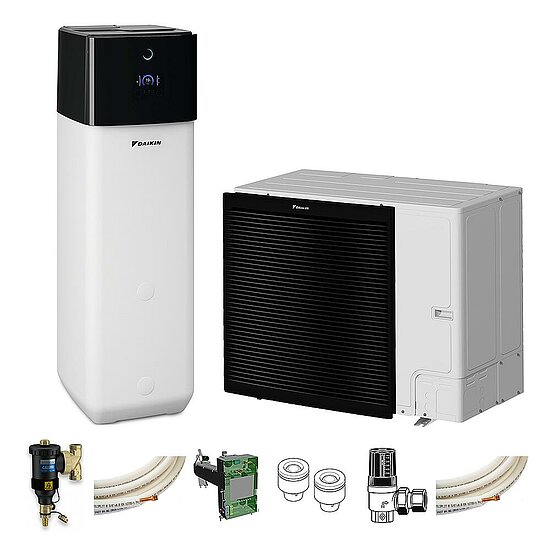 DAIKIN Altherma Paket 3 R ECH2O, Baugröße 11, mit integ. 500 l Wärmespeicher H