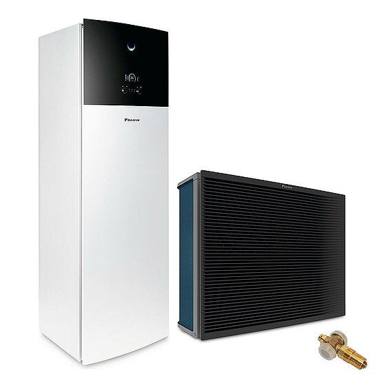 DAIKIN Altherma Paket 3 H MT F, Baugröße 8, mit integ. 230 l Warmwasserspeicher H/C