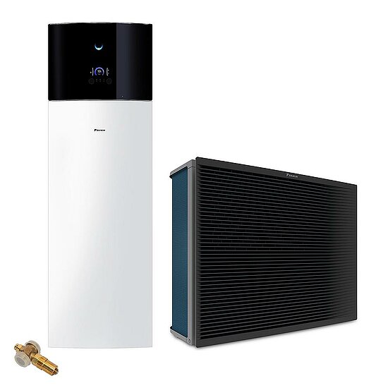 DAIKIN Altherma Paket 3 H HT F, Baugröße 14, mit integ. 230 l Warmwasserspeicher H/C