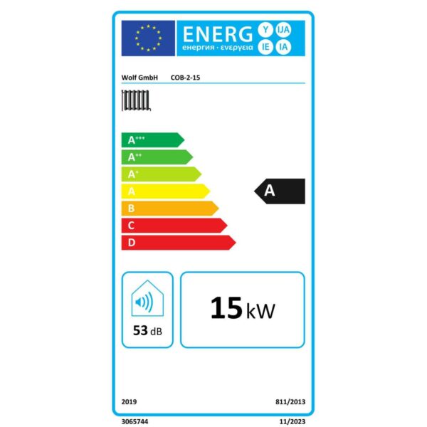 Wolf ComfortLine 15 kW Ölbrennwertkessel COB-2-15 B30 mit Ölgebläsebrenner