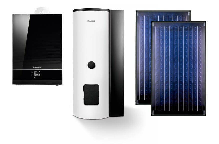 gb192-schwarz-2xskn4-sms290.jpg Buderus Logasys-Paket SL120 A Gasbrennwertheizung GB192-25i